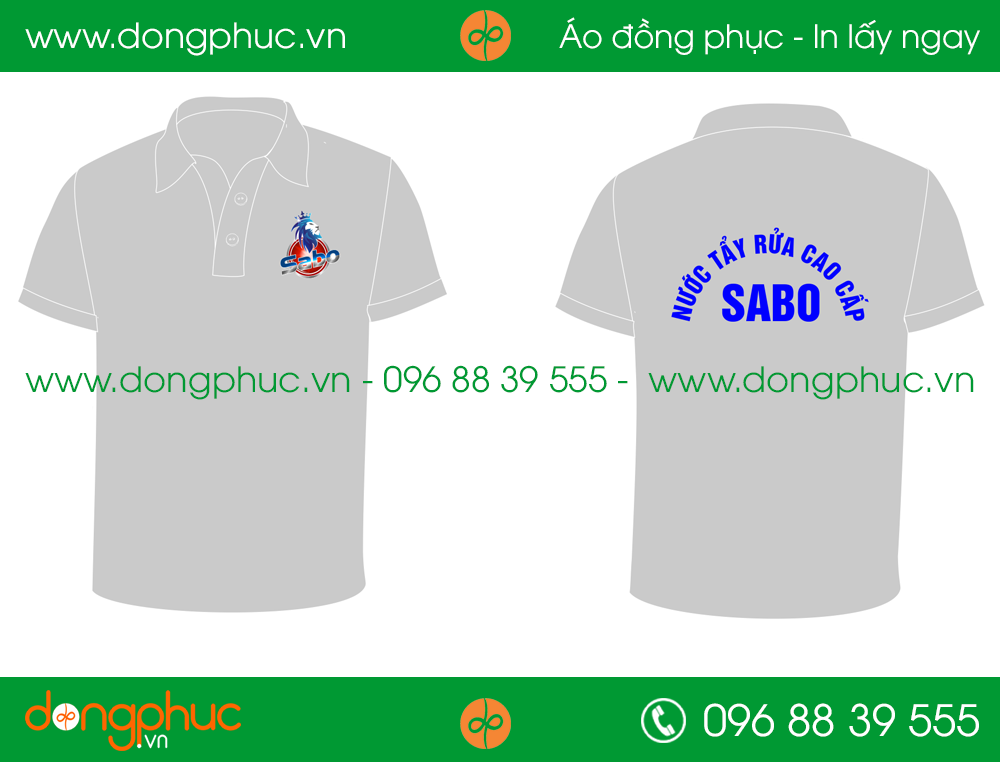 Áo phông đồng phục công ty Sabo